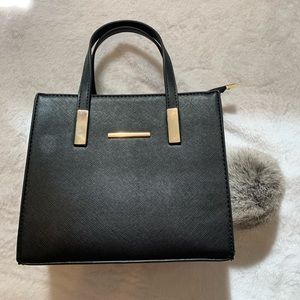 Black hand bag